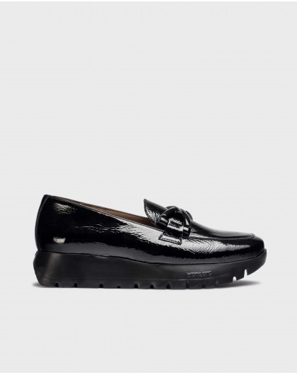 Black ROSE Loafers