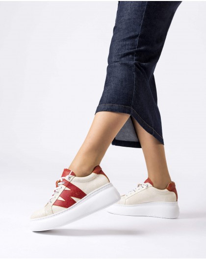 White DORITA Sneaker