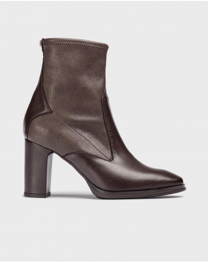 Brown ALIVE Ankle Boots