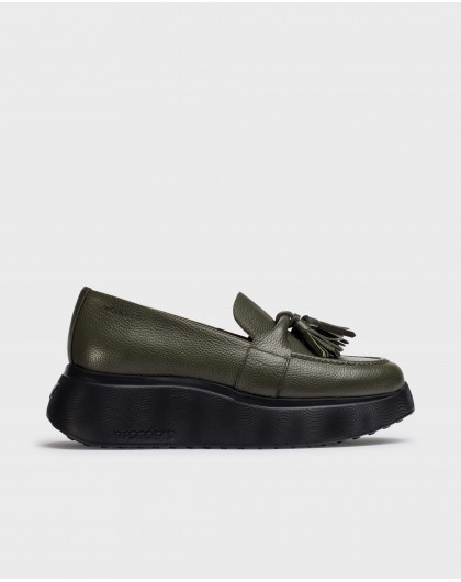 Green GILROY loafers