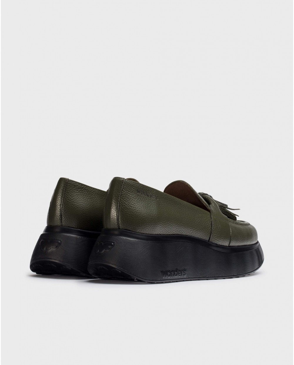 Green GILROY loafers