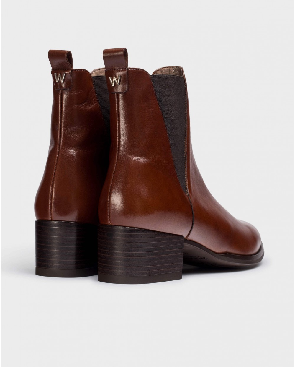 Brown EST ankle boots