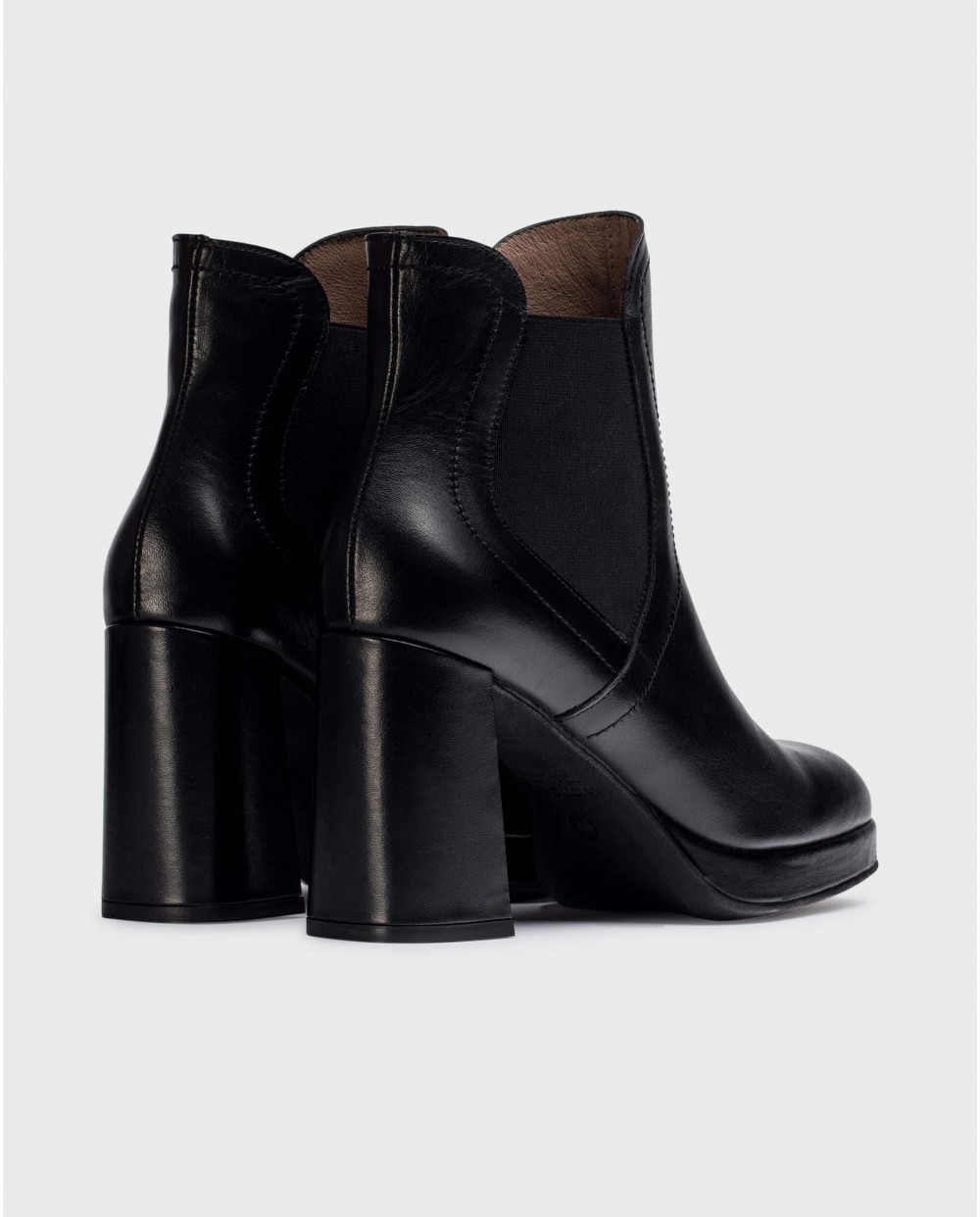 Black LENS Ankle boots