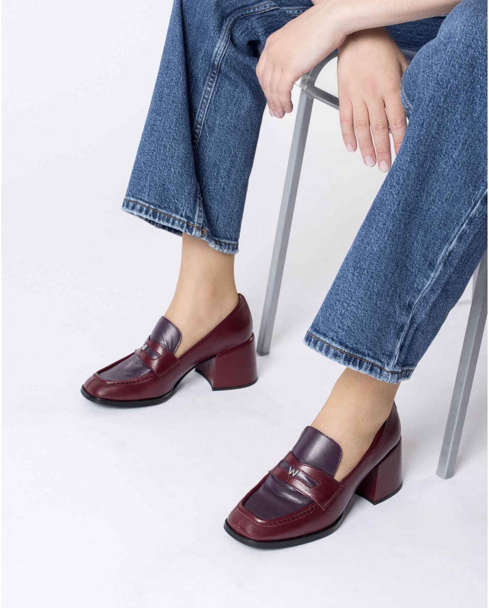 Burgundy BONI Loafer