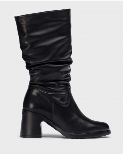 Black BUSY Ankle Boots