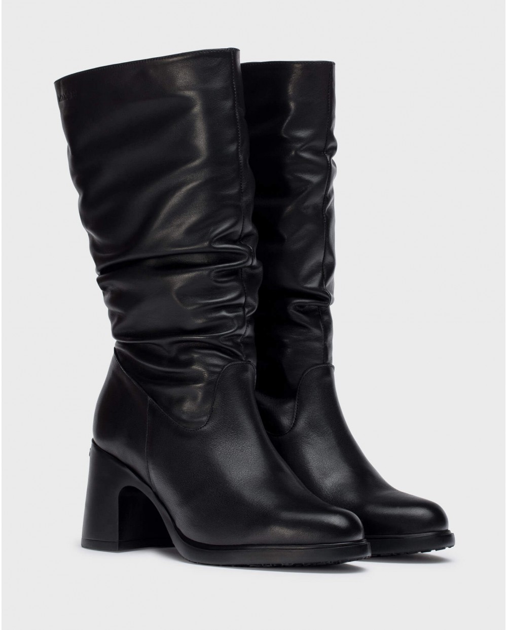 Black BUSY Ankle Boots