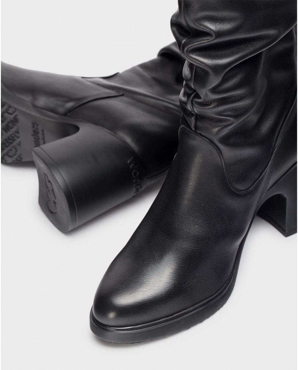 Black BUSY Ankle Boots