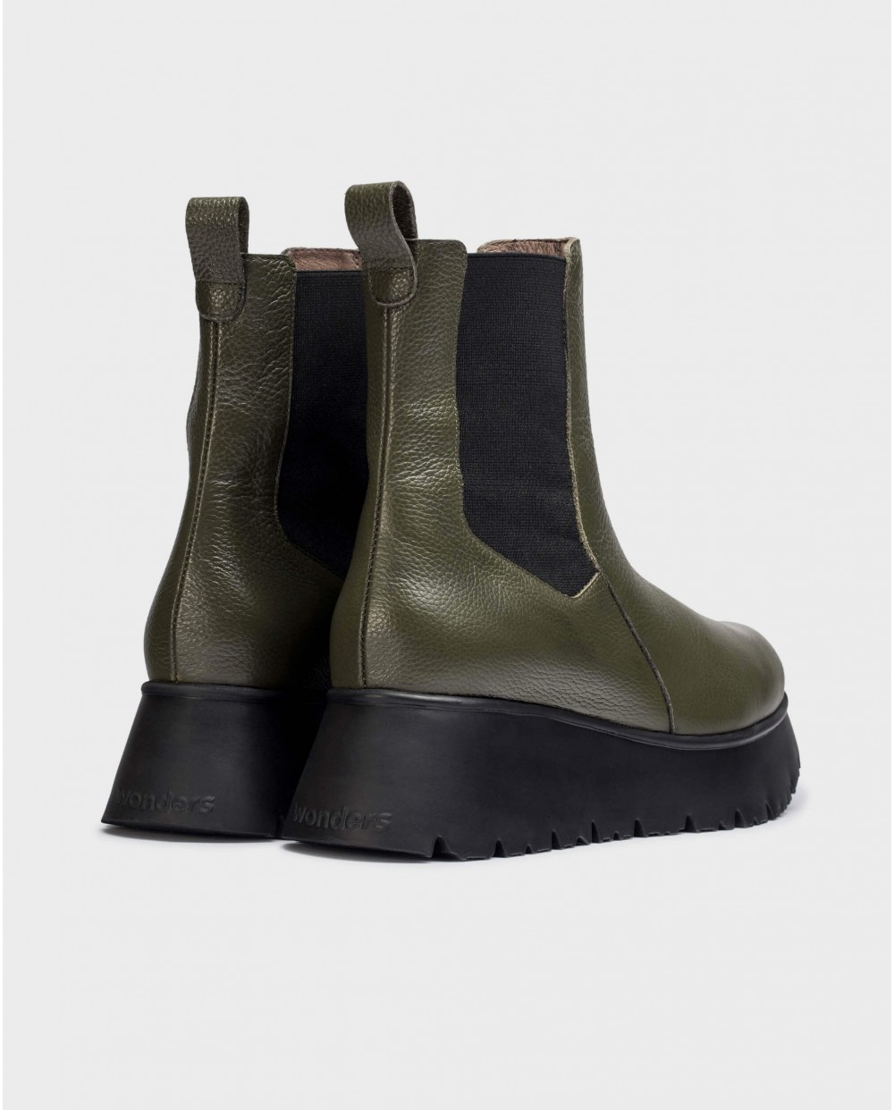 Green Marbella ankle boot