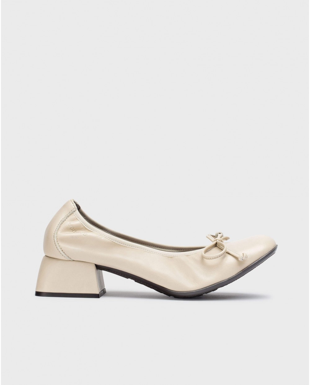 Cream BELLA ballet flat