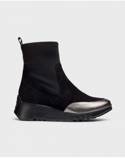 Black SINGAPUR Ankle Boots