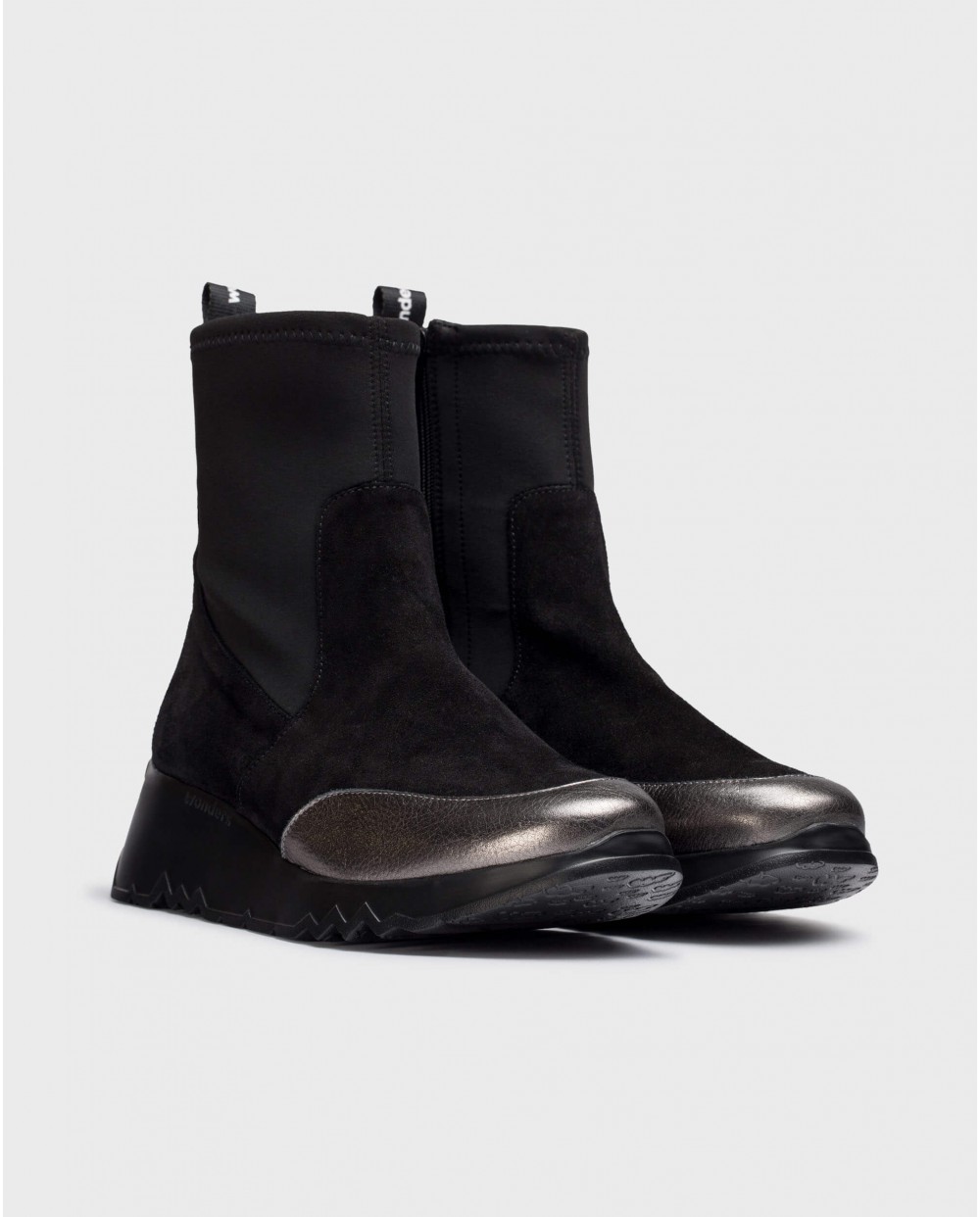 Black SINGAPUR Ankle Boots