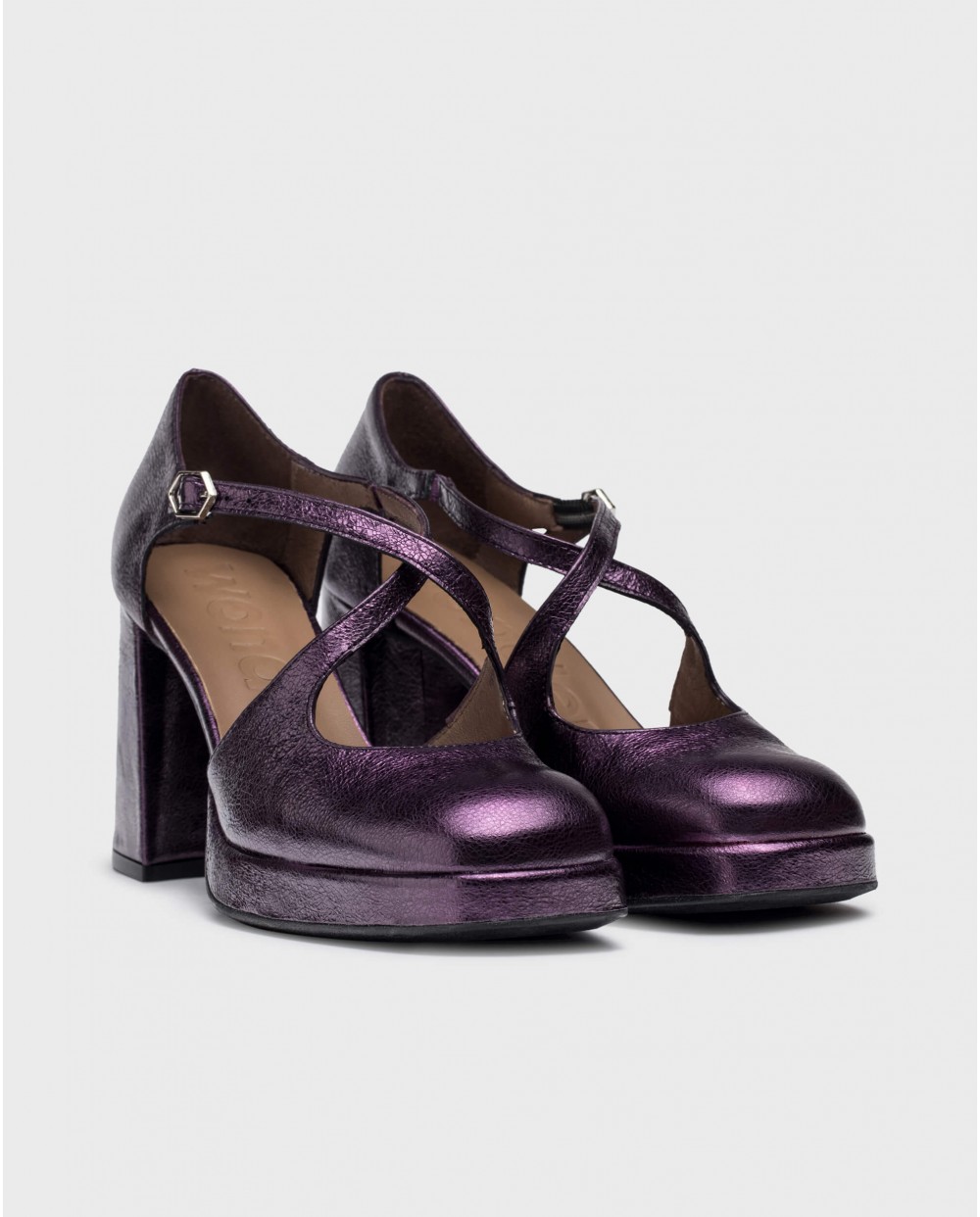 Purple TAKI High Heels