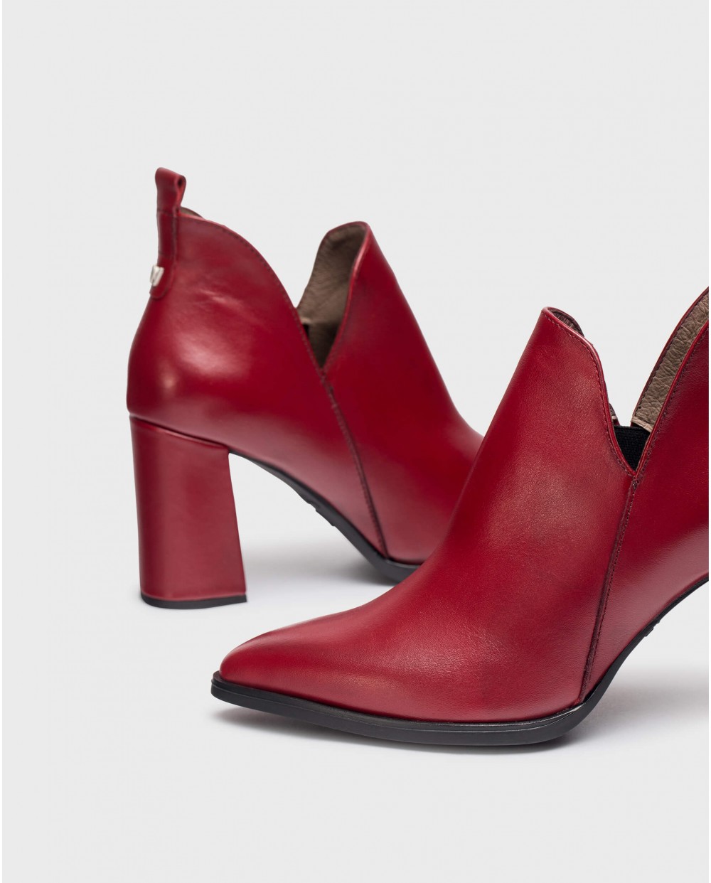 Red JULIETA Ankle Boot