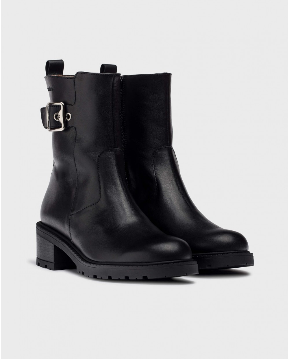 Black LUMEN Ankle Boots