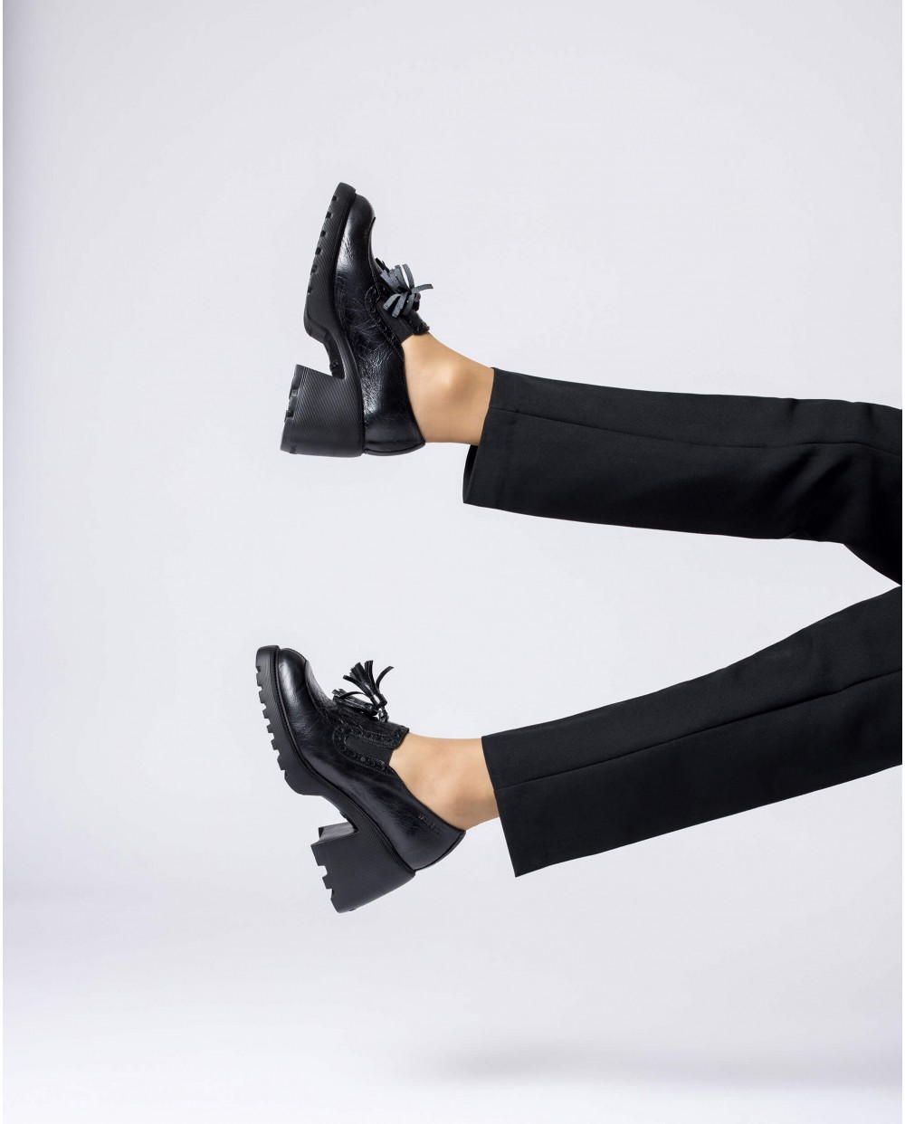 Black ROCOCO Loafers