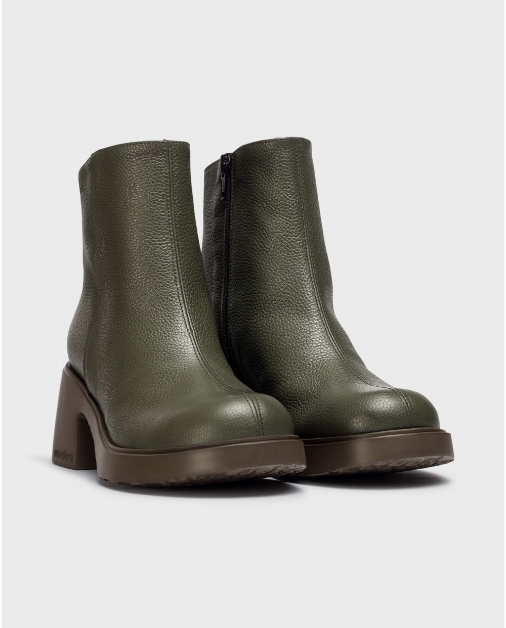 Green RUBI ankle boot