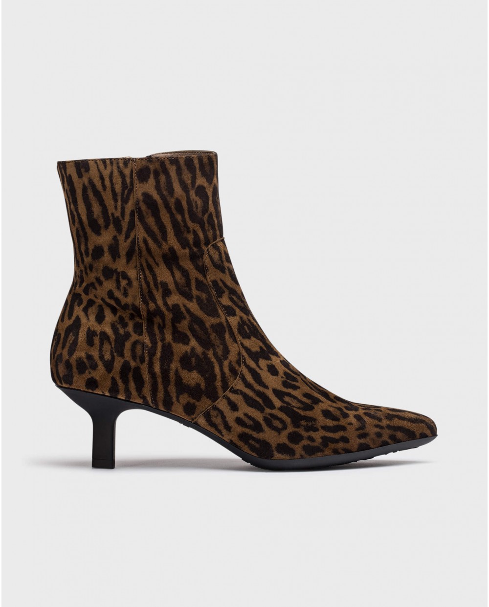 Animal Print FUSCA Ankle Boots