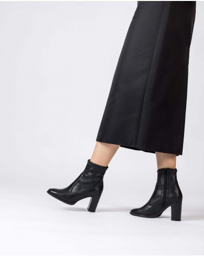 Black ALIVE Ankle Boots