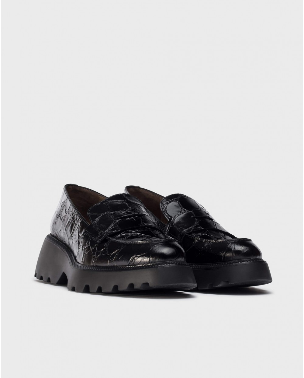 Black DEVINA Loafers