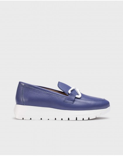 Blue AURA Loafers