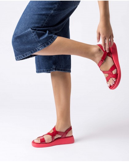 Red CORDELIA Sandal