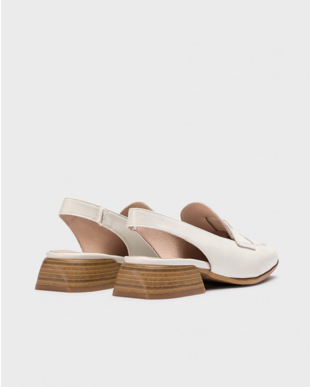 White RENATA Jelly Sandal