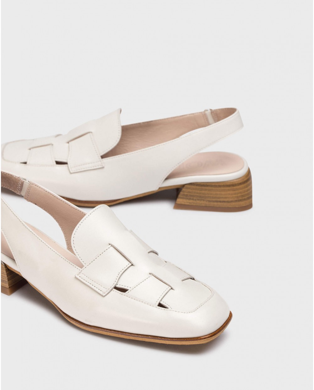 White RENATA Jelly Sandal