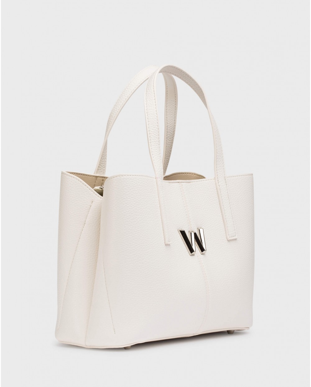 White RIVA Tote