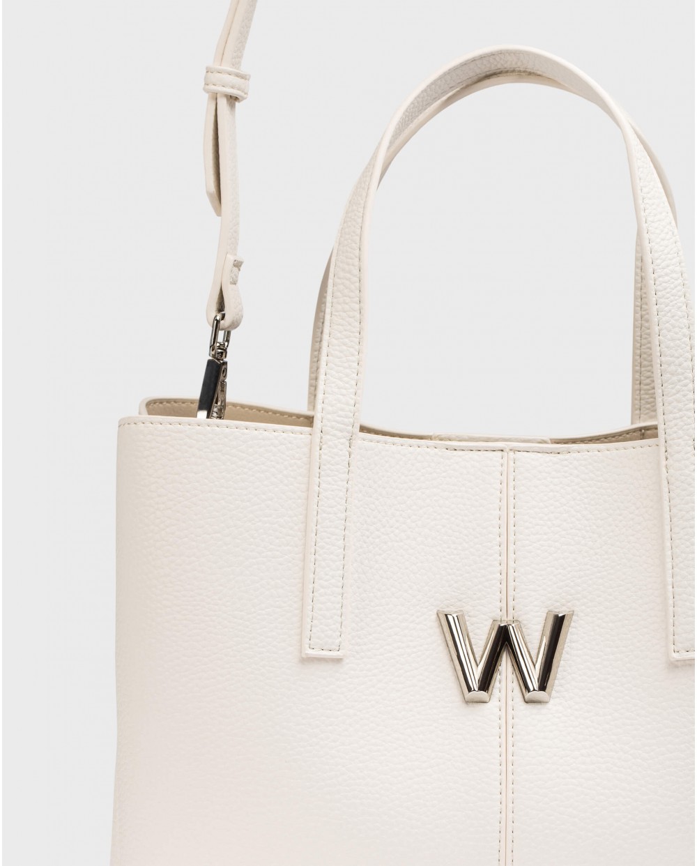 White RIVA Tote