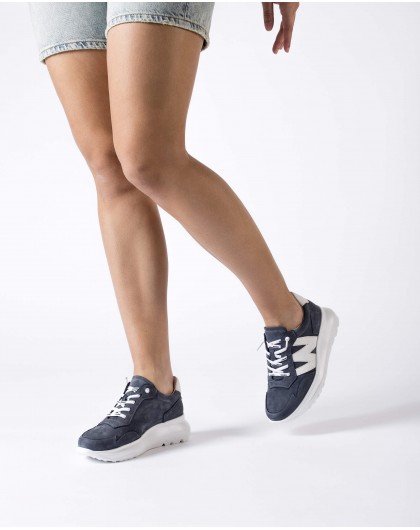 Navy Blue SAMIRA Sneakers