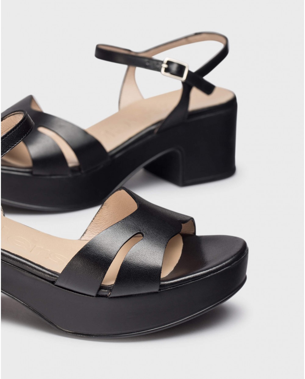 Black ELARA Sandal