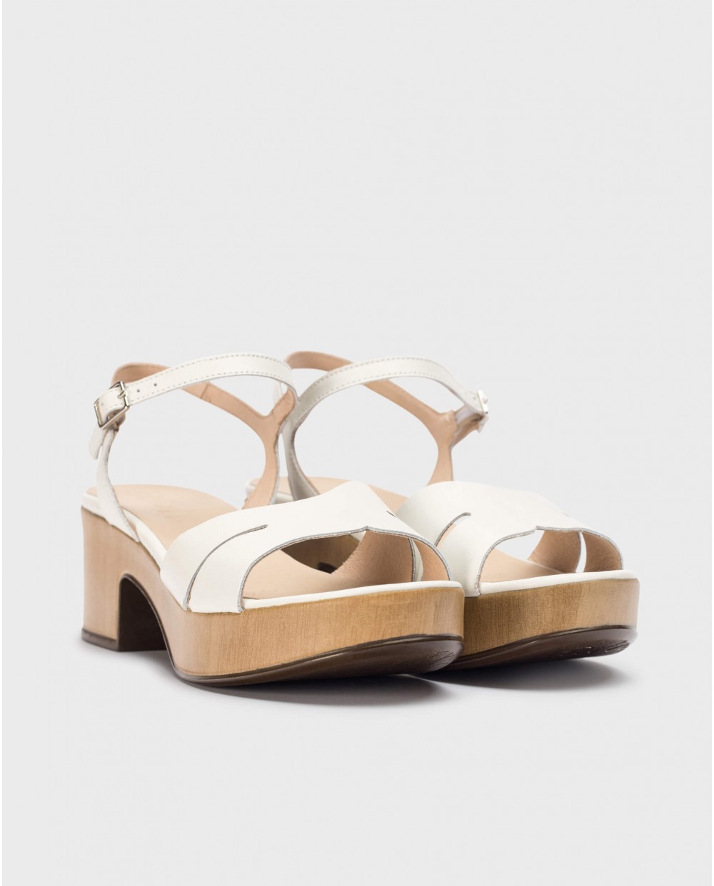 White ELARA Sandal