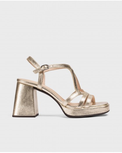 Gold ISIS Sandal