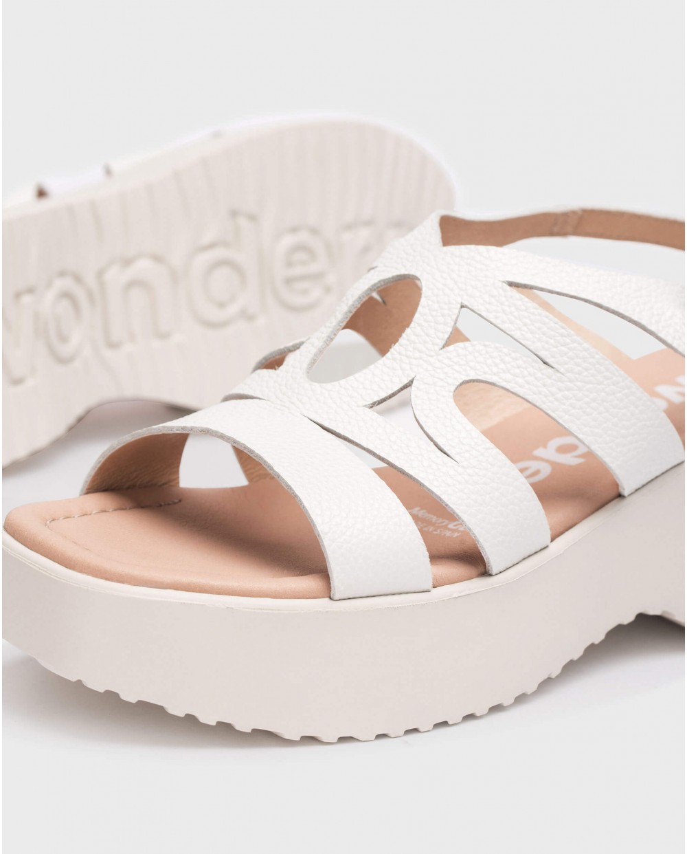 White Lisa Sandal