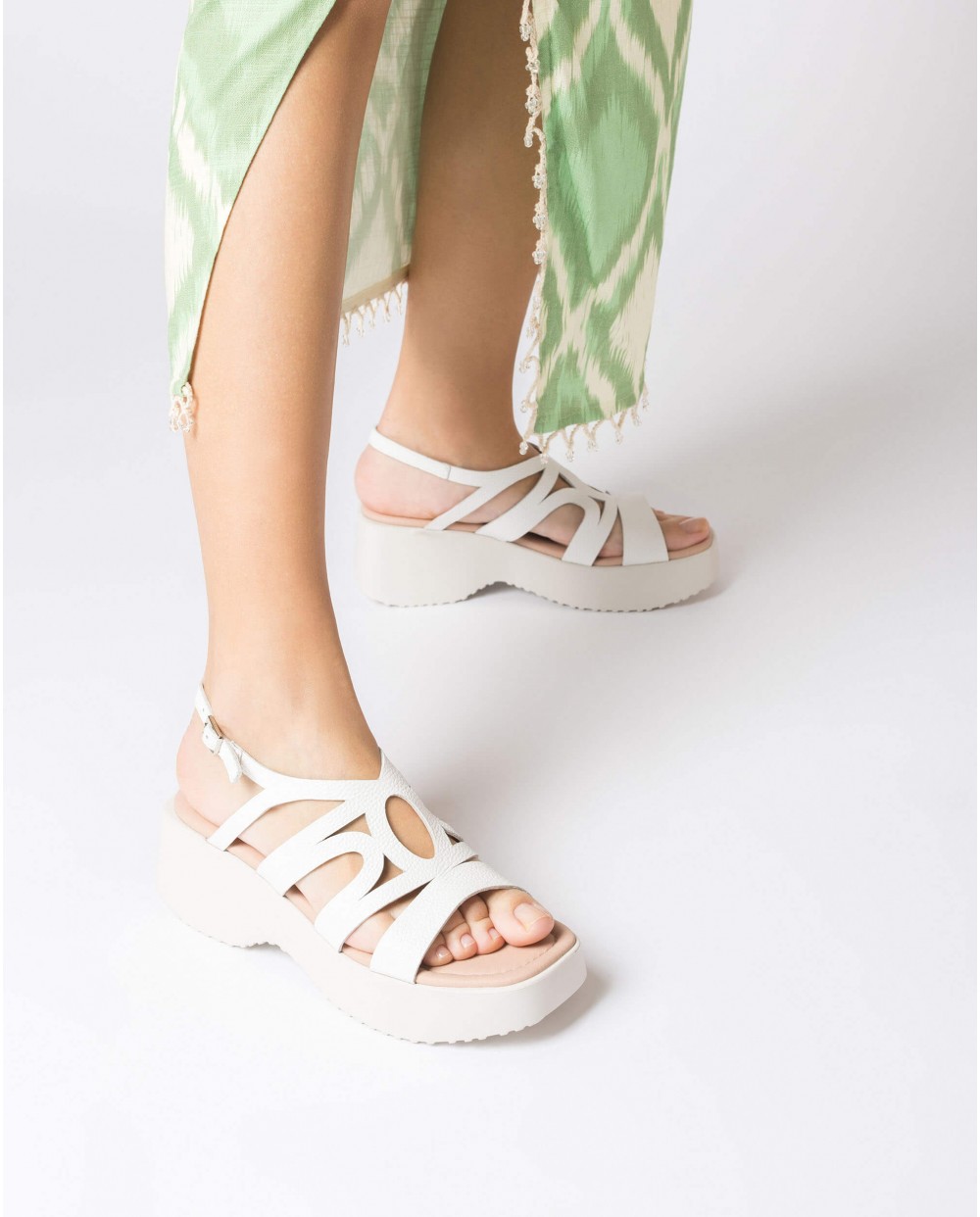 White Lisa Sandal