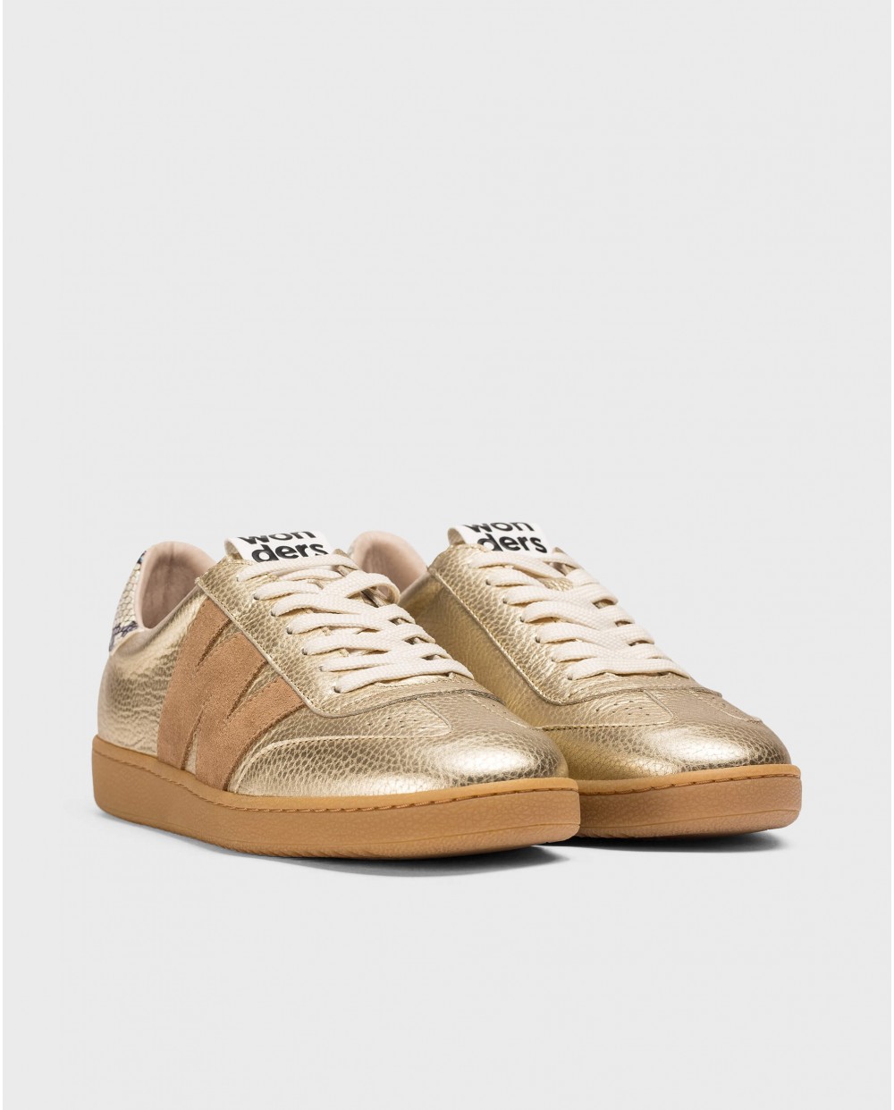 Gold NUBIA 01 Sneakers