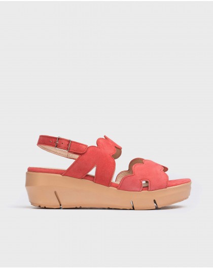 Wonders-Outlet-Sandal with wavy straps