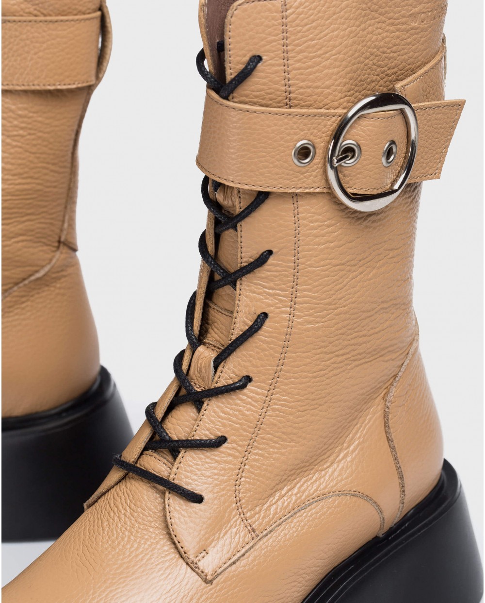 Wonders-Ankle Boots-PUNK Brown Boot