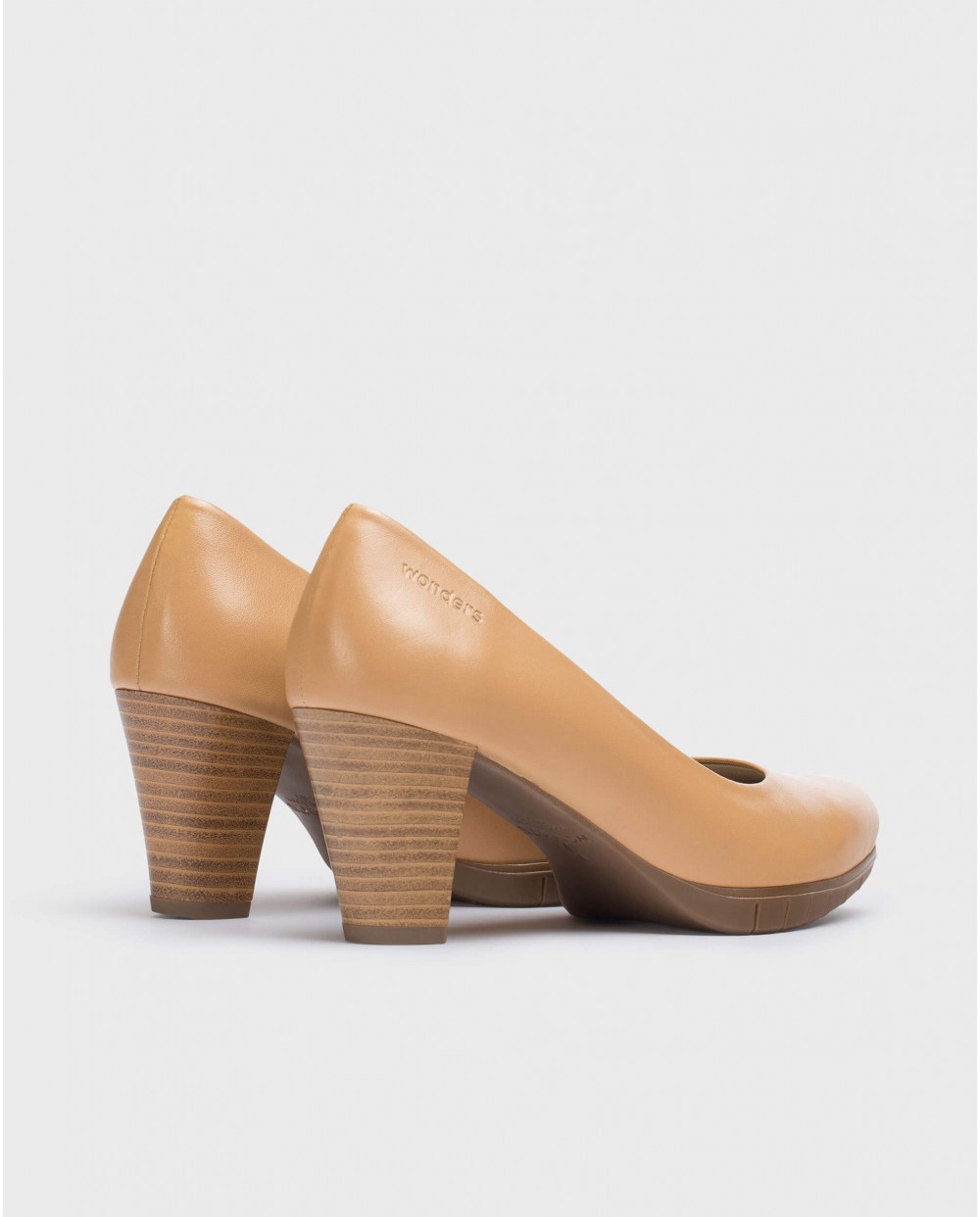 Wonders-Heels-Shoe Lucy brown