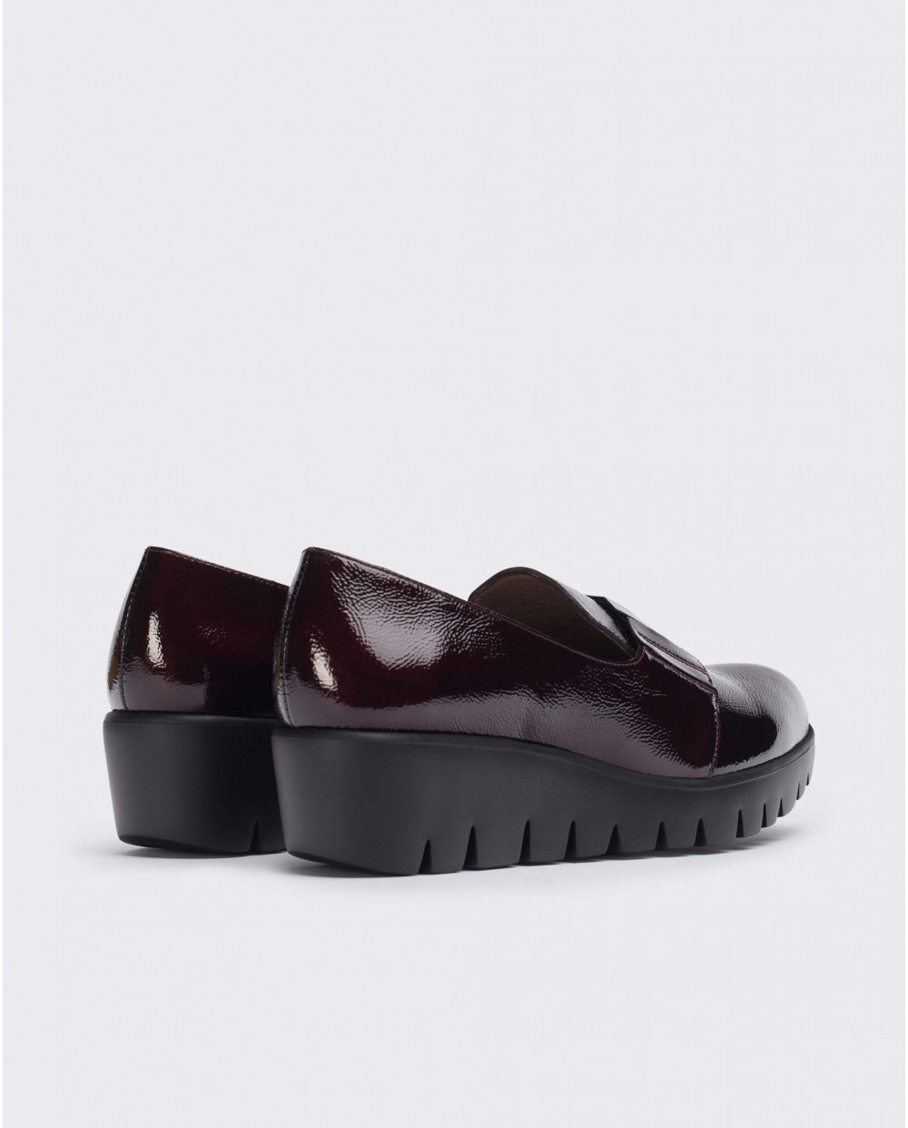 Wonders-Outlet-Burgundy Kanai Moccasin