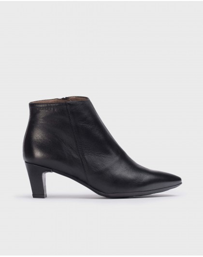 Wonders-Ankle Boots-Black Draco Ankle boot