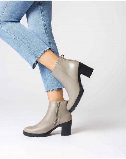 Wonders-Ankle Boots-Brown Ginger Ankle boot