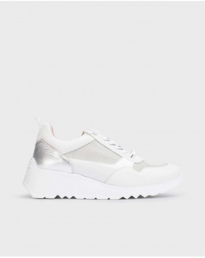 Wonders-Women shoes-White SUKI Sneaker