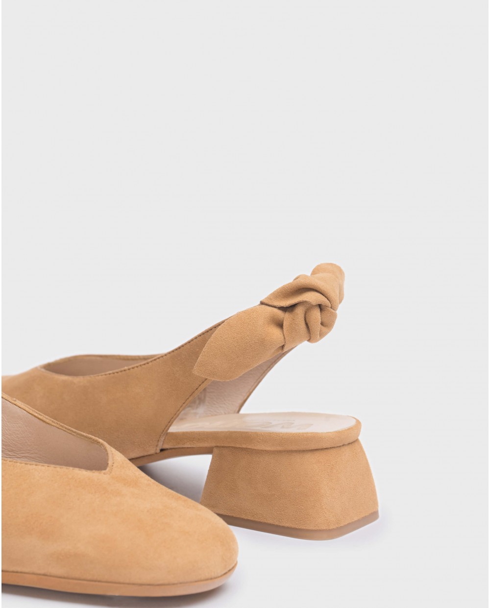 Wonders-Flat Shoes-Brown Audrey Shoe