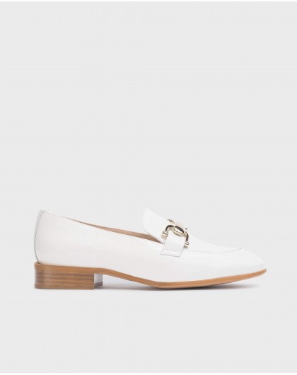 Wonders-Loafers-White Ermes Moccasin