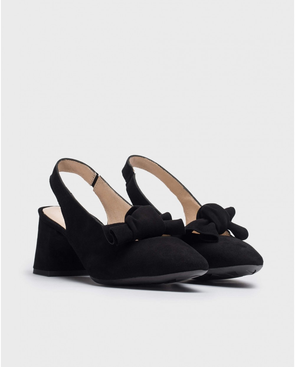 Wonders-Outlet-Zapato Over negro