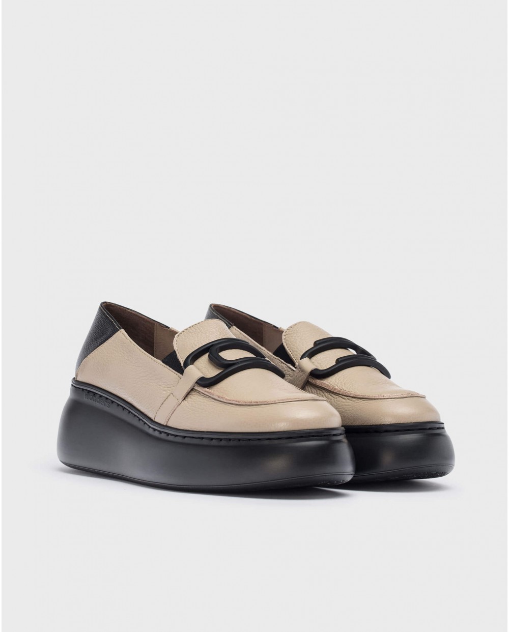 Wonders-Loafers and ballerines-Beige Nora loafers