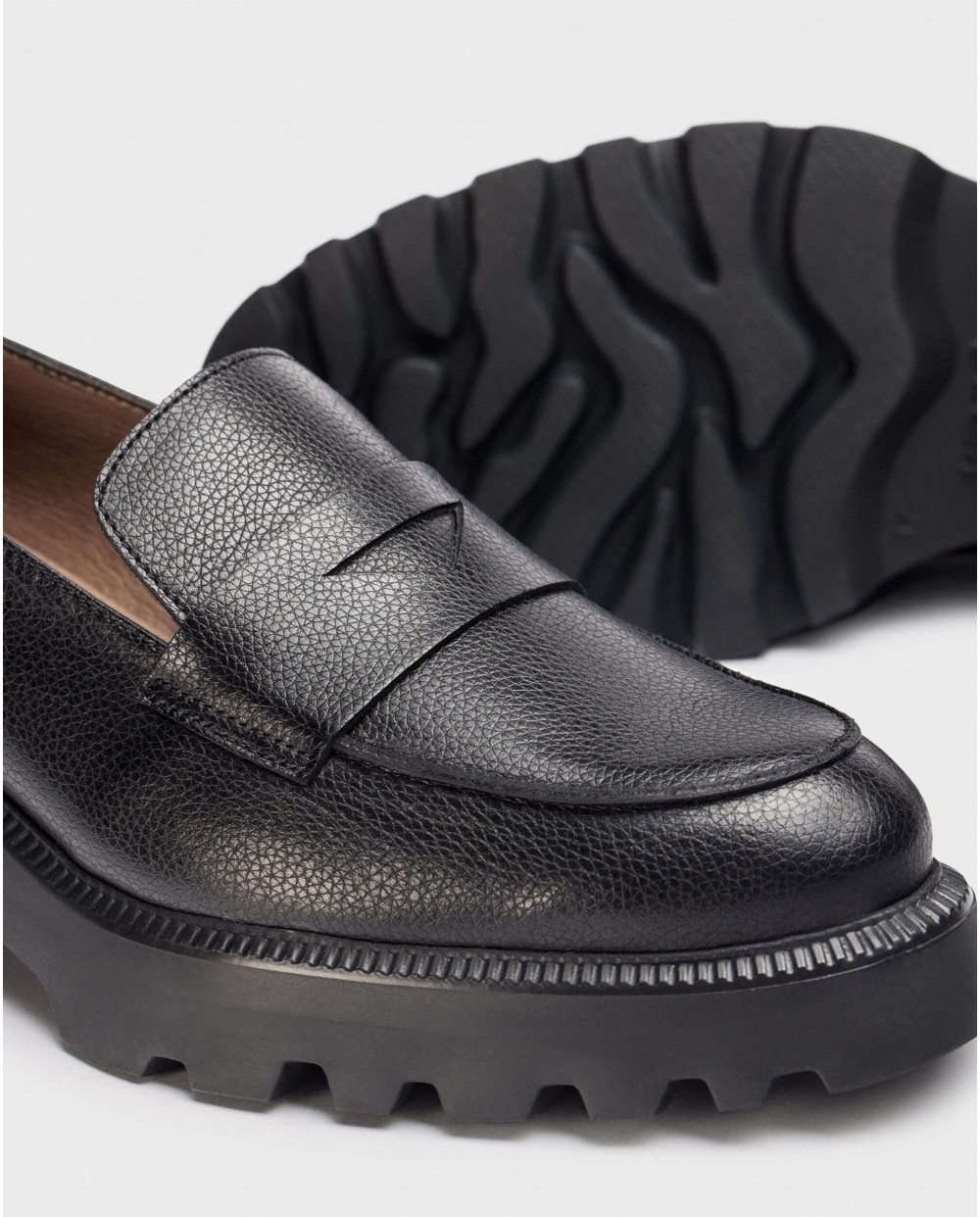 Wonders-Loafers and ballerines-Black DEVINA moccasin