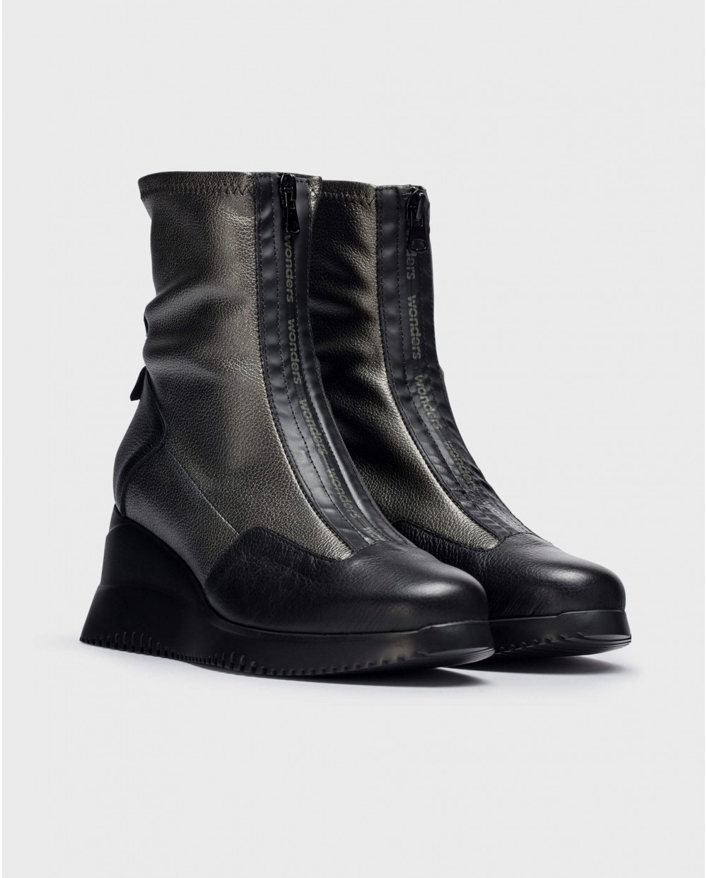 Dark grey booties hotsell