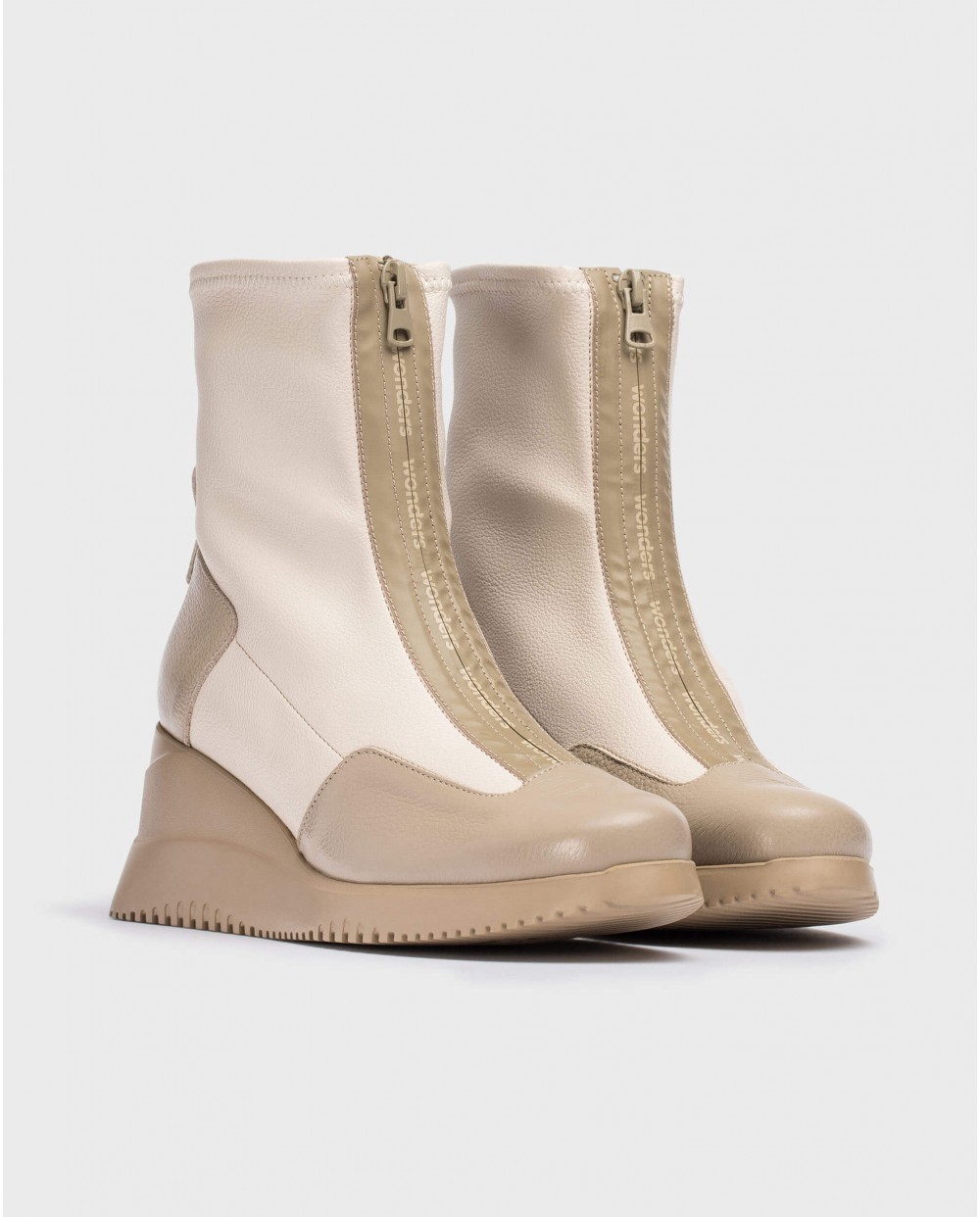 Wonders-Ankle Boots-Beige INDIA Ankle Boot